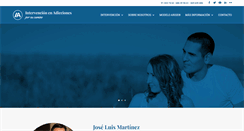 Desktop Screenshot of intervencionesadicciones.com